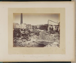 Incêndio da fábrica J. Falck et Cie em La Villette.