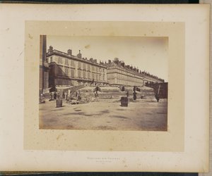 Barricada dos Federados, Praça da Concórdia. de Alphonse J. Liébert