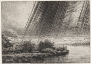 Uma tempestade.