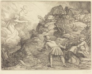 Alegoria do Camponês e da Fortuna: Sujeito Alegórico de Alphonse Legros