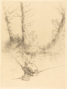 Pescador (Le pecheur a la ligne) de Alphonse Legros