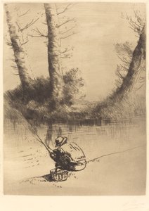 Pescador (Pescador) de Alphonse Legros