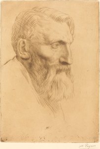 Auguste Rodin. de Alphonse Legros