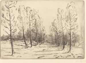 Avenida dos Choupos de Alphonse Legros