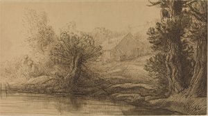 margem de um rio de Alphonse Legros