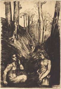 Banhistas de Alphonse Legros
