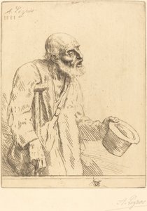 Mendigo O mendigo, 1881. de Alphonse Legros