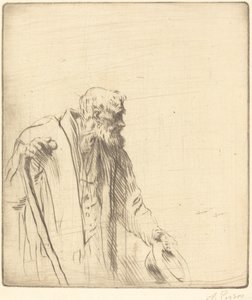 Mendigo Um mendigo. de Alphonse Legros