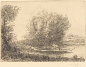 Dobre no Rio (Un coin de riviere) de Alphonse Legros