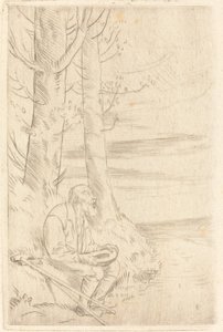 Mendigo cego O mendigo cego. de Alphonse Legros