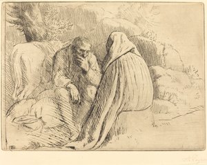Acampamento boêmio Acampamento boêmio. de Alphonse Legros