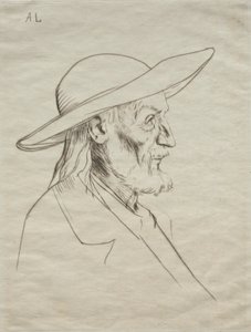 Camponês bretão. de Alphonse Legros