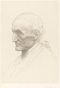 Cardeal Manning, 2º prato de Alphonse Legros