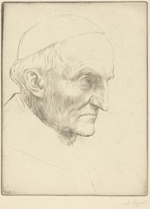 Cardeal Manning, prancha 3 de Alphonse Legros