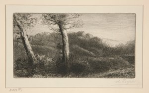 Pôr-do-sol de Alphonse Legros