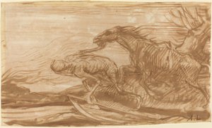A Morte e Seu Cavalo. de Alphonse Legros