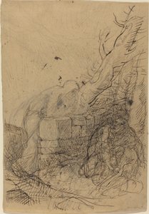 A Morte e o Lenhador. de Alphonse Legros