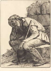 Homem desesperado de Alphonse Legros