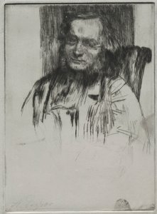Edwin Edwards, 1861. de Alphonse Legros