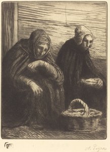 Vendedores de ovos, 2º prato Vendedores de ovos. de Alphonse Legros