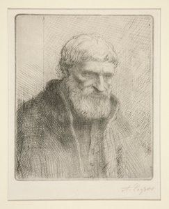 Etude de vieillard (Estudo de um velho) de Alphonse Legros