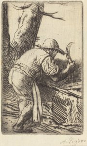 Cortador de bichas (O cortador de bichas) de Alphonse Legros