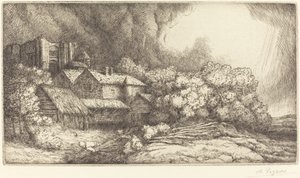 Fazenda no Mosteiro A fazenda na abadia. de Alphonse Legros