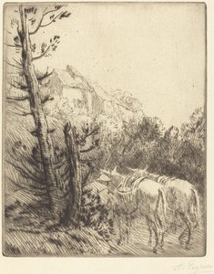 Fazenda na encosta de Alphonse Legros