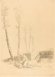 Encontrando a Ovelha A ovelha encontra. de Alphonse Legros