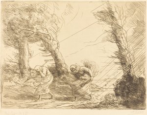 Colheitadeiras Surpreendidas pela Tempestade Colheitadeiras Surpreendidas pela Tempestade. de Alphonse Legros