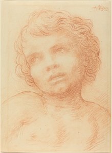 Cabeça de uma criança de Alphonse Legros