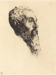 Chefe de um modelo Chefe de um modelo. de Alphonse Legros