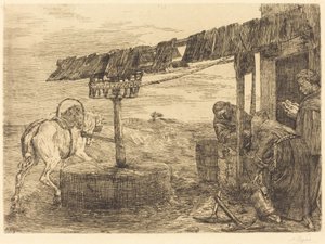 Moinho a cavalo (Le manege) de Alphonse Legros