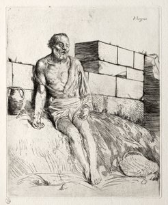 Trabalho (Primeira Placa) de Alphonse Legros