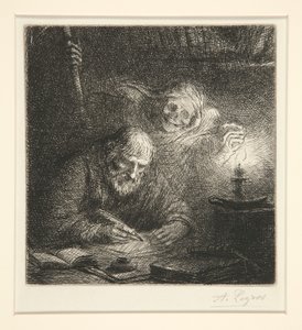A Morte e o Filósofo de Alphonse Legros