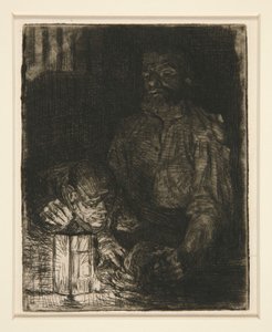 La Tete supplicie (O Chefe do Executado) de Alphonse Legros