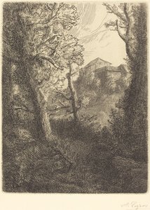 Paisagem (Paysage) de Alphonse Legros