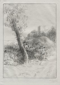 Paisagem de Alphonse Legros