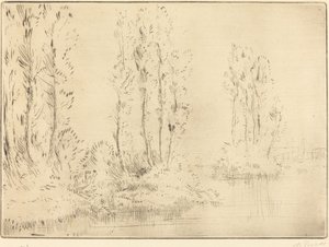 Paisagem Paisagem. de Alphonse Legros