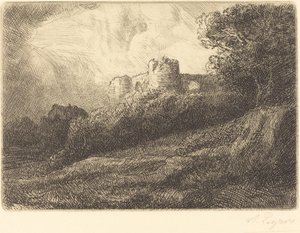 Paisagem Paisagem. de Alphonse Legros