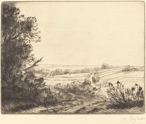 Paisagem: Estrada para Horville (Paysage: Chemin d