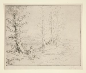 Le Long de la Rive de Alphonse Legros