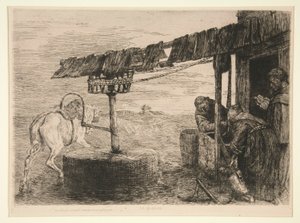 Le Manege (A Passadeira) de Alphonse Legros