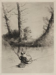 O Angler. de Alphonse Legros