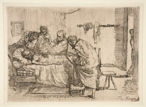 Le verite sur le cas de M. Valdemar (Os fatos no caso de M. Valdemar) de Alphonse Legros