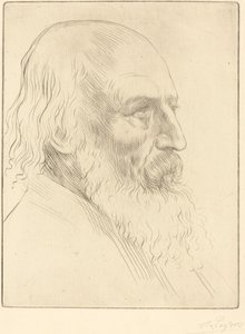 Lord A. Tennyson, 3ª placa. de Alphonse Legros