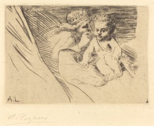 Mab e Cupido Mab e Cupidon. de Alphonse Legros