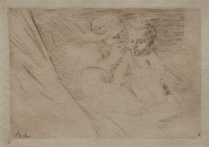 Mab e Cupido. de Alphonse Legros