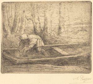 Homem em Punt de Alphonse Legros