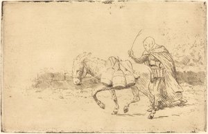 Leiteira de Boulogne, 1º prato Laticínios em Boulogne. de Alphonse Legros